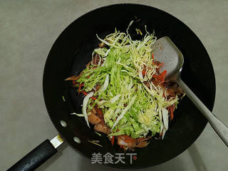 家常炒面的做法步骤:9