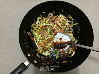 家常炒面的做法步骤:11