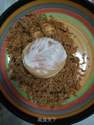 海苔肉松小贝的做法步骤:16