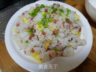 蛋炒饭的做法步骤:7