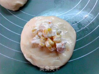虾仁玉米面包的做法步骤:11