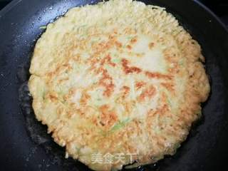 夏瓜煎饼的做法步骤:8