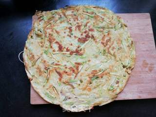 夏瓜煎饼的做法步骤:9