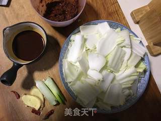 鱼香白菜的做法步骤:4