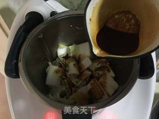鱼香白菜的做法步骤:8
