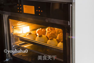 小猪豆沙包的做法步骤:10
