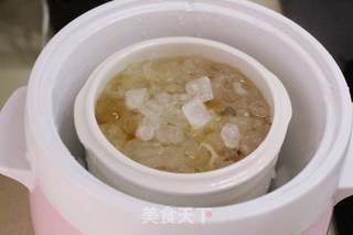 桃胶银耳皂角米的做法步骤:8
