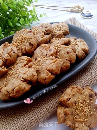 红糖豆渣酥饼的做法步骤:10