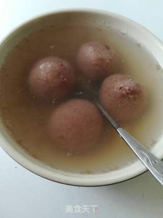 糯高粱面汤圆的做法步骤:13