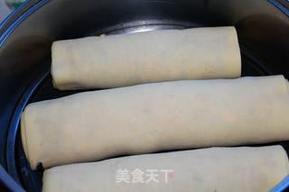 豆皮肉卷的做法步骤:10