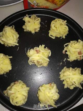 培根焗奶香土豆泥的做法步骤:8
