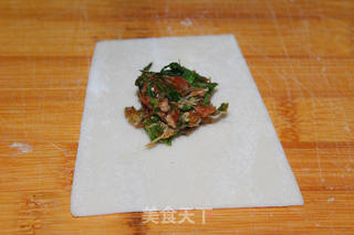 吃也吃不够的荠菜馄饨的做法步骤:6