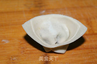 吃也吃不够的荠菜馄饨的做法步骤:8