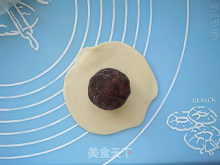 蛋黄酥的做法步骤:15