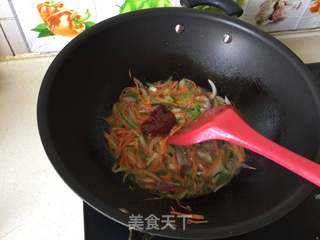 #新年心美食 炒年糕#的做法步骤:5