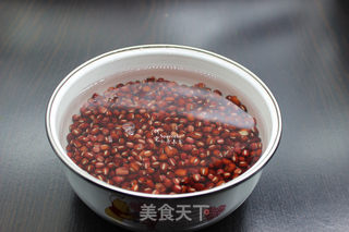 红豆团圆丸子的做法步骤：2