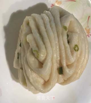 葱香花卷的做法步骤:18