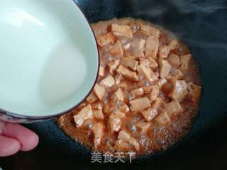 酱烧豆腐的做法步骤:12
