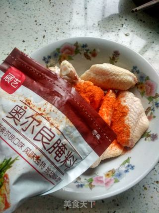 酥皮鸡翅--烤箱的做法步骤:2