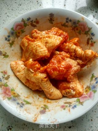 酥皮鸡翅--烤箱的做法步骤:4