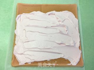 火龙果蛋糕卷的做法步骤：22