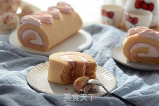 火龙果蛋糕卷的做法步骤：27