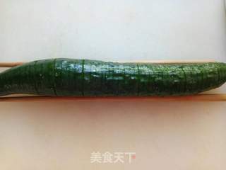 蓑衣黄瓜的做法步骤：2