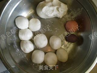 繁花似锦汤圆的做法步骤:6