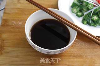 白灼秋葵的做法步骤:6