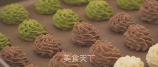 简单又好挤的云顶曲奇的做法步骤:13