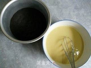 黑白大理石榴莲慕斯的做法步骤:2