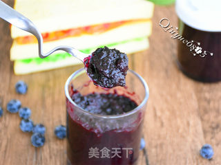 蓝莓果酱的做法步骤:11