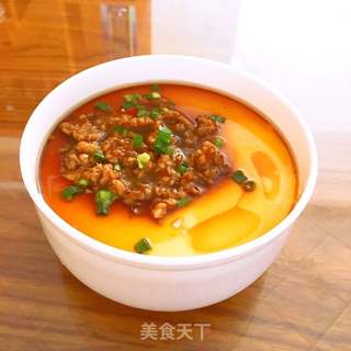 肉末蒸蛋的做法步骤:17