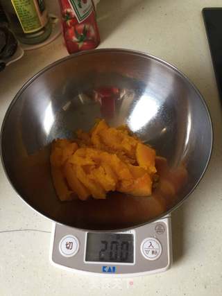 #新年心美食 南瓜发糕#的做法步骤:2