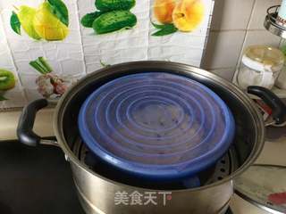 #新年心美食 南瓜发糕#的做法步骤:5
