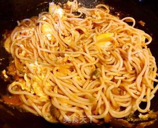 金蛋番茄肉酱意面的做法步骤:6