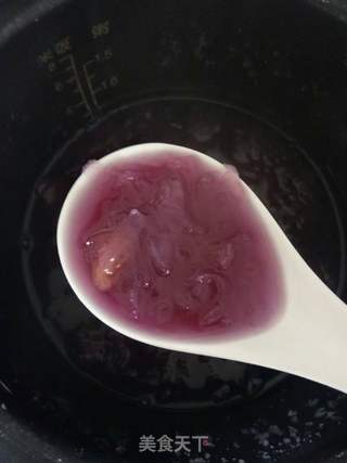 紫薯银耳羹的做法步骤：4