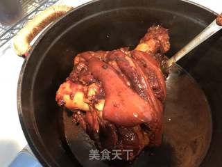 冰糖肘子的做法步骤:13