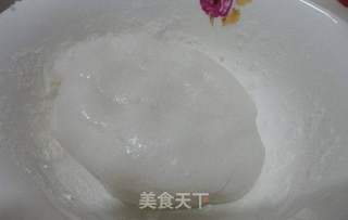 玫瑰酱梅花蒸饺的做法步骤：2