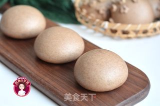 褐麦馒头的做法步骤:11
