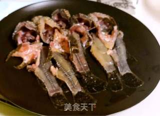 冬笋荠菜烩塘鳢的做法步骤:3
