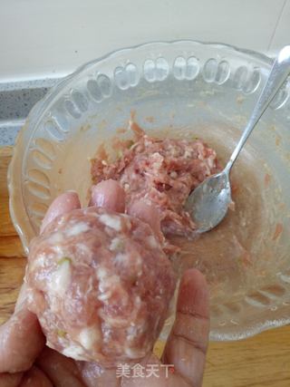 快手肉丸子的做法步骤:3
