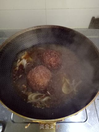 快手肉丸子的做法步骤:9