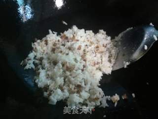 香肠炒饭的做法步骤:4