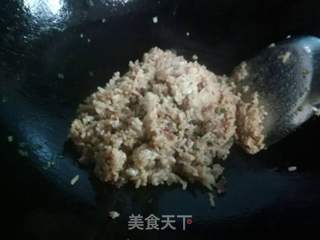 香肠炒饭的做法步骤:6