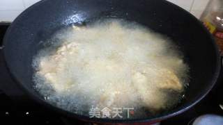 锅包肉的做法步骤:9