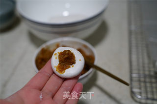蟹黄鲜肉咸汤圆的做法步骤:7