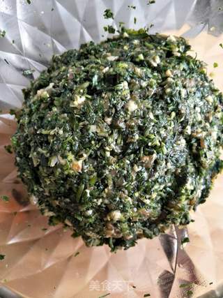 荠荠菜饺子的做法步骤:6