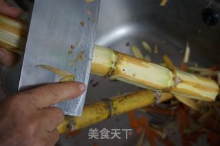 竹蔗胡萝卜马蹄水的做法步骤:2