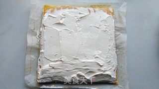 橙香蛋糕卷的做法步骤:12